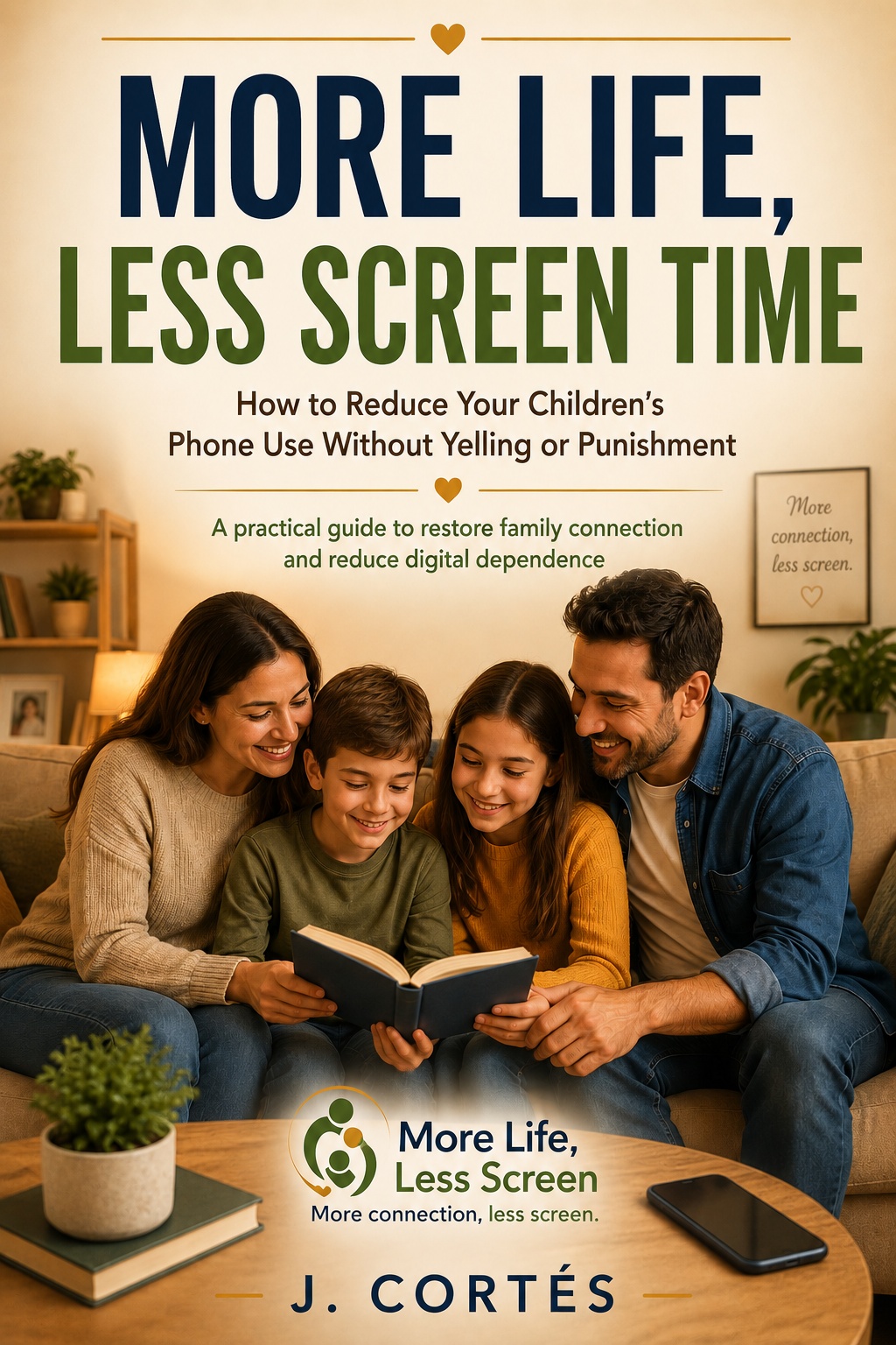more life less screen time cover j cortes english